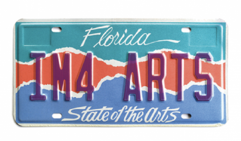 State of the Arts Specialty Plate